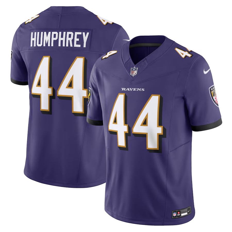 Baltimore Ravens #44 Marlon Humphrey Nike Purple Vapor F.U.S.E. Limited Jersey