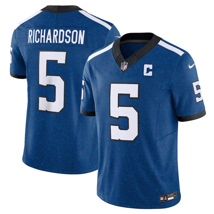 Indianapolis Colts #5 Anthony Richardson Nike Royal Alternate Vapor F.U.S.E. Limited Jersey