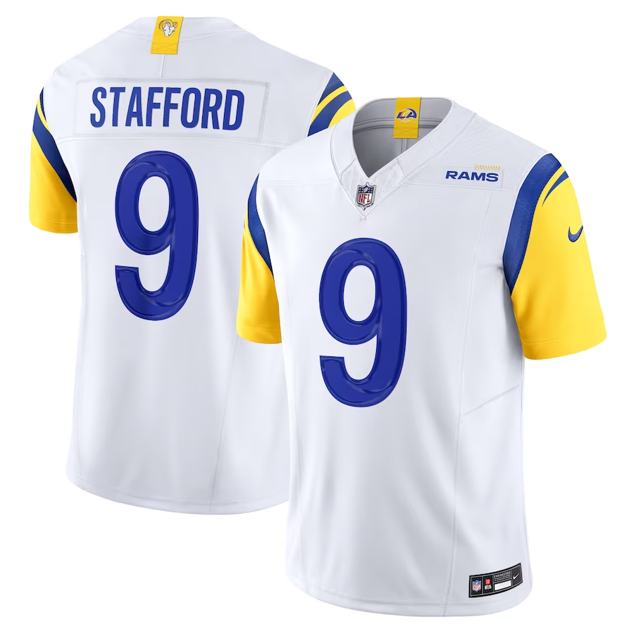 Los Angeles Rams #9 Matthew Stafford Nike White Vapor F.U.S.E. Limited Jersey