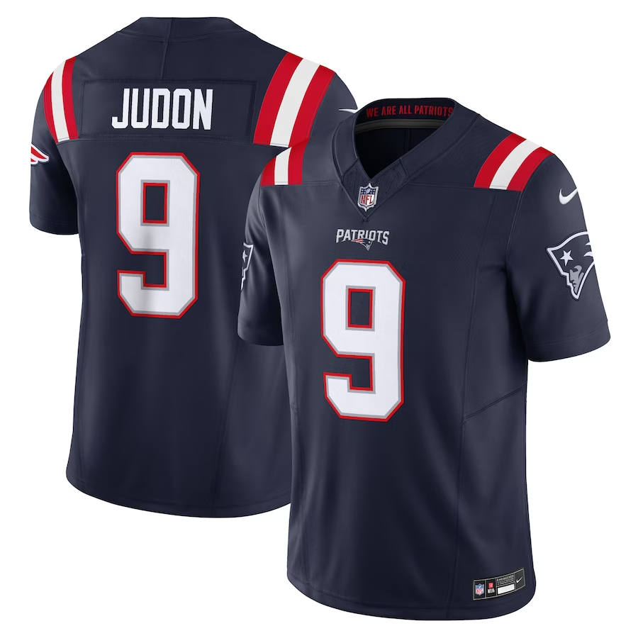 New England Patriots #9 Matthew Judon Nike Navy Vapor F.U.S.E. Limited Jersey
