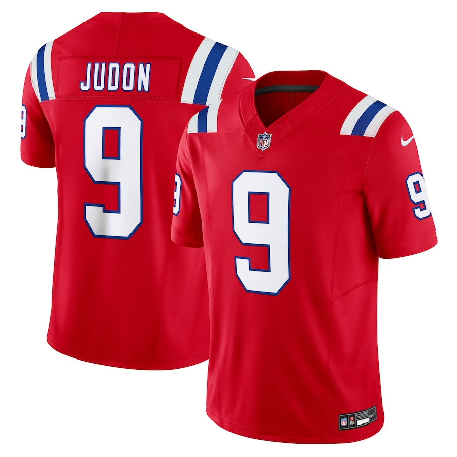 New England Patriots #9 Matthew Judon Nike Red Vapor F.U.S.E. Limited Jersey