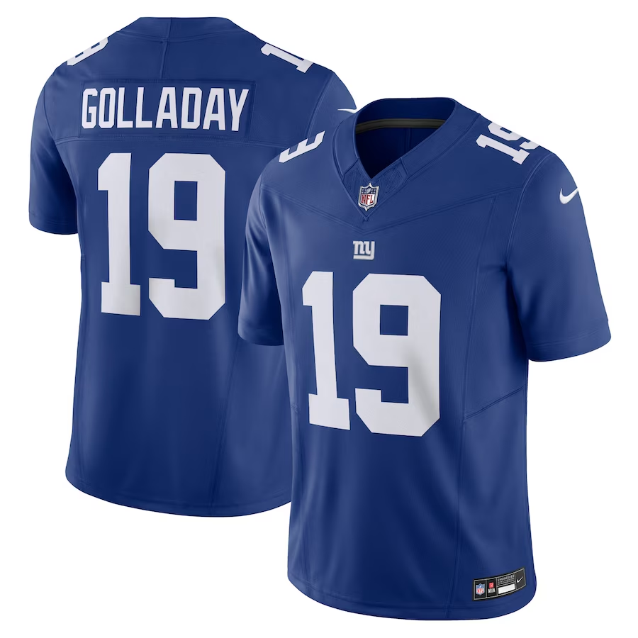 New York Giants #19 Kenny Golladay Nike Royal Vapor F.U.S.E. Limited Jersey