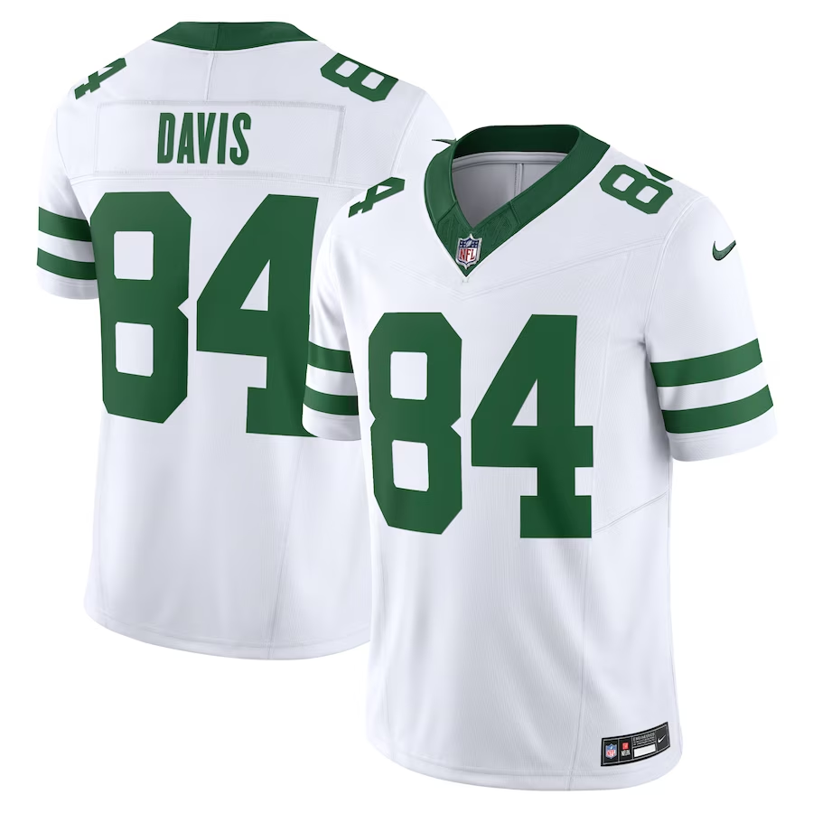 New York Jets #84 Corey Davis Nike White Vapor F.U.S.E. Limited Jersey