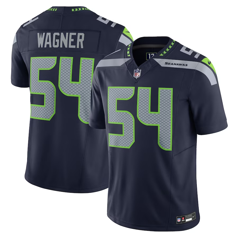 Seattle Seahawks #54 Bobby Wagner Nike Navy Vapor F.U.S.E. Limited Jersey