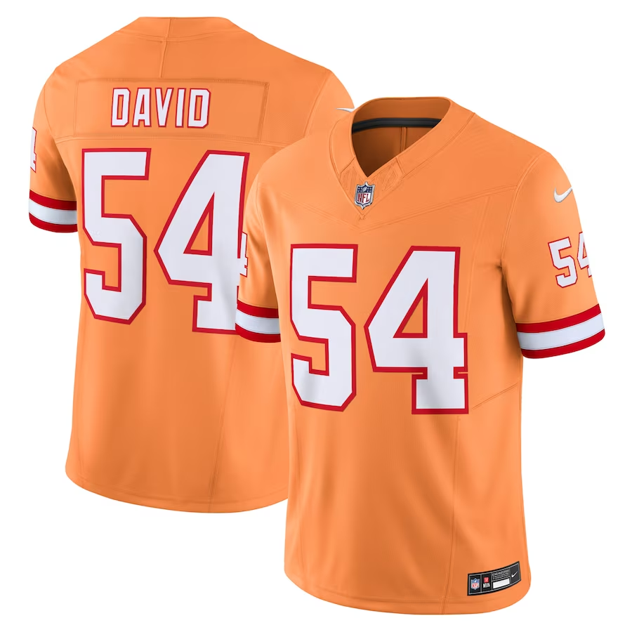 Tampa Bay Buccaneers #54 Lavonte David Nike Orange Vapor F.U.S.E. Limited Jersey