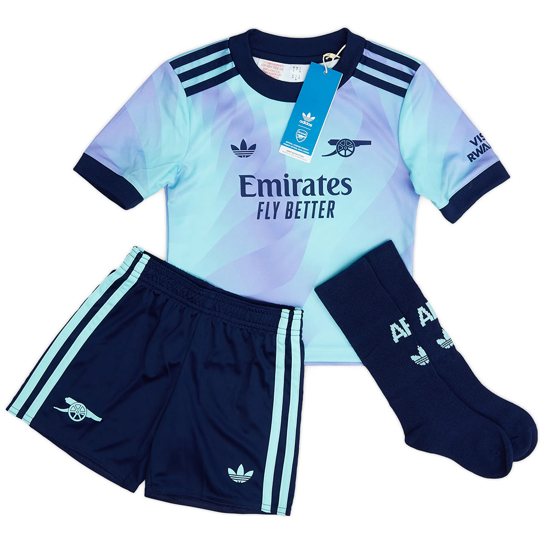 Kids Arsenal Third Full Kit 2024/25