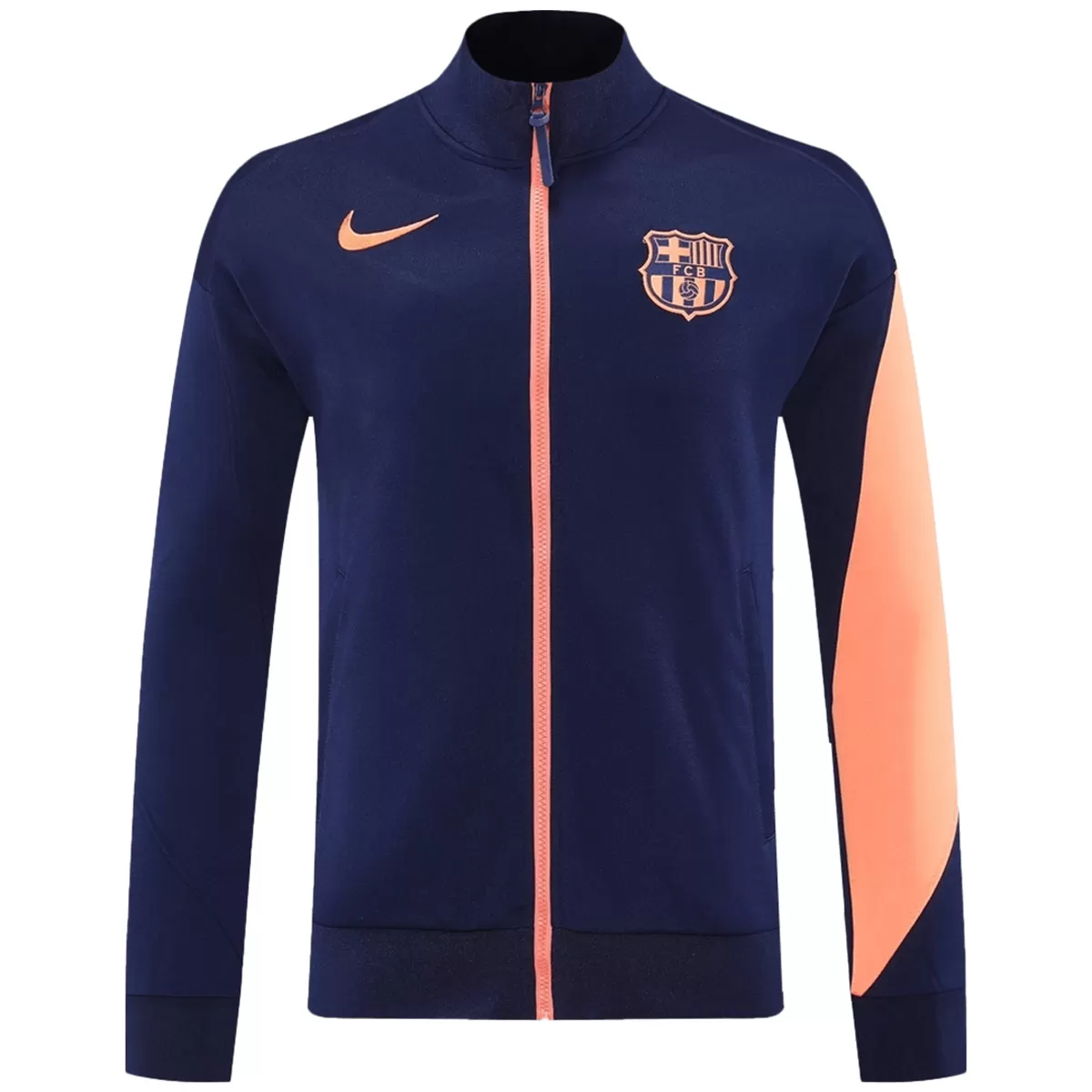 Barcelona Training Jacket Navy&Orange 2025/26