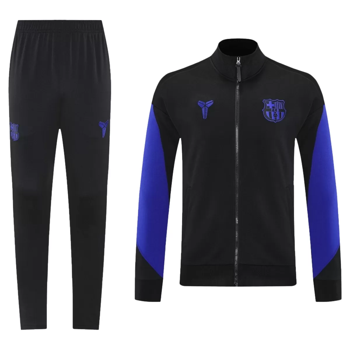 Barcelona x Kobe Bryant Training Jacket Kit(Jacket+Pants) Black&Purple 2025/26
