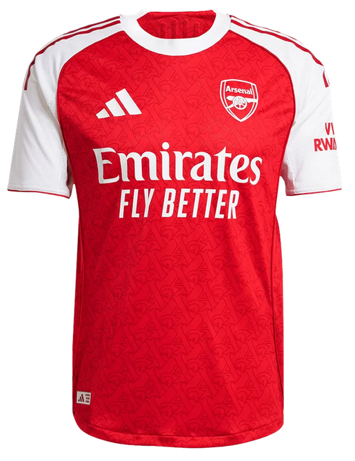 RICE #41 Arsenal Home Match Jersey Player Version 2025/26