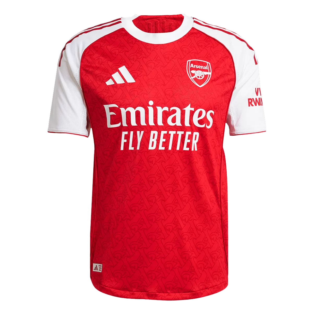 ØDEGAARD #8 Arsenal Home Match Jersey Player Version 2025/26