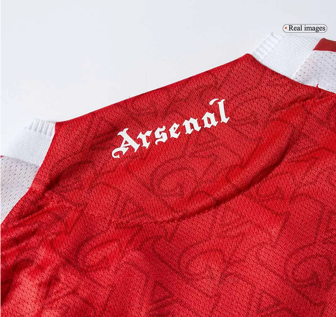 ØDEGAARD #8 Arsenal Home Match Jersey Player Version 2025/26