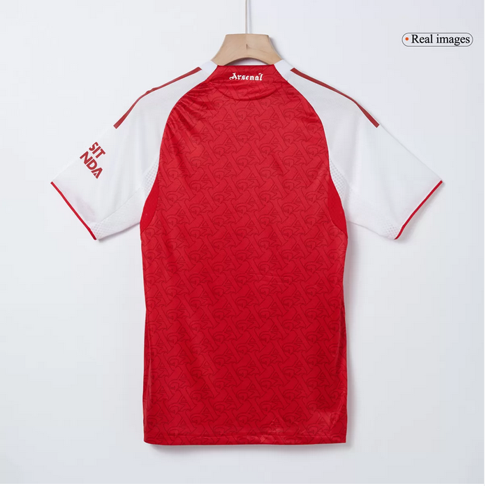 RICE #41 Arsenal Home Match Jersey Player Version 2025/26