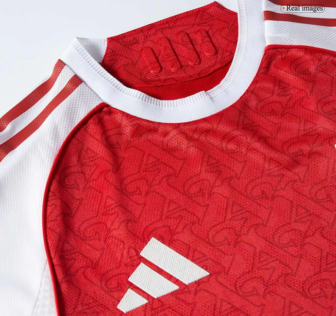 ØDEGAARD #8 Arsenal Home Match Jersey Player Version 2025/26