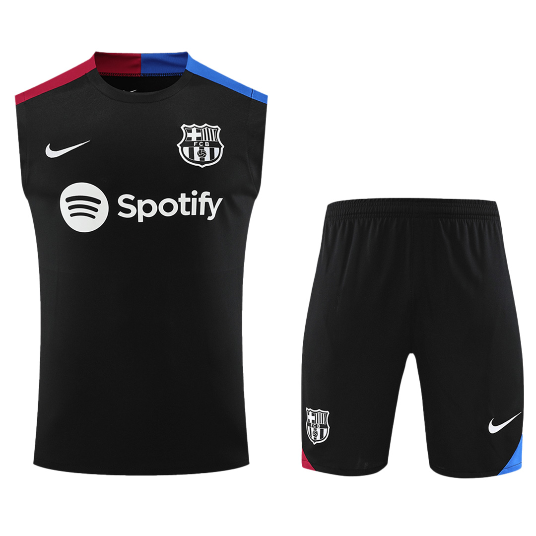 Barcelona Pre-Match Vest Kit(Jersey+Shorts) 202425