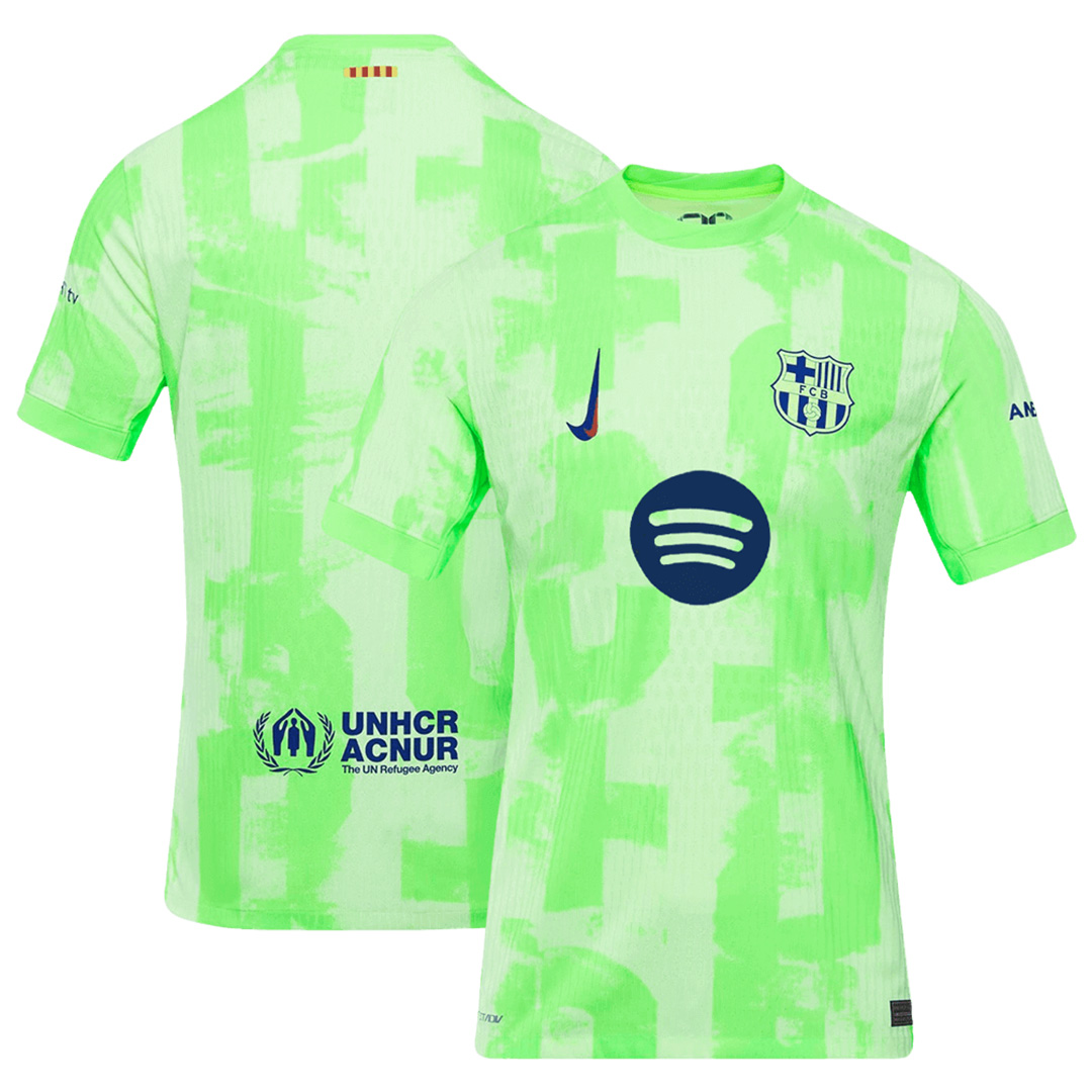 Barcelona Third Spotify Logo Without Text Jersey Player Version 202425
