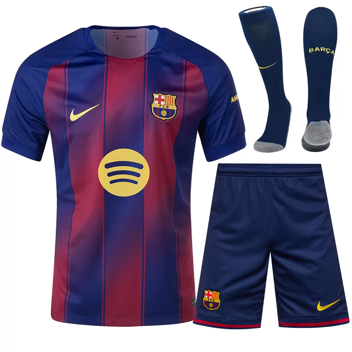 Barcelona Home Jersey Whole Kit 2025/26