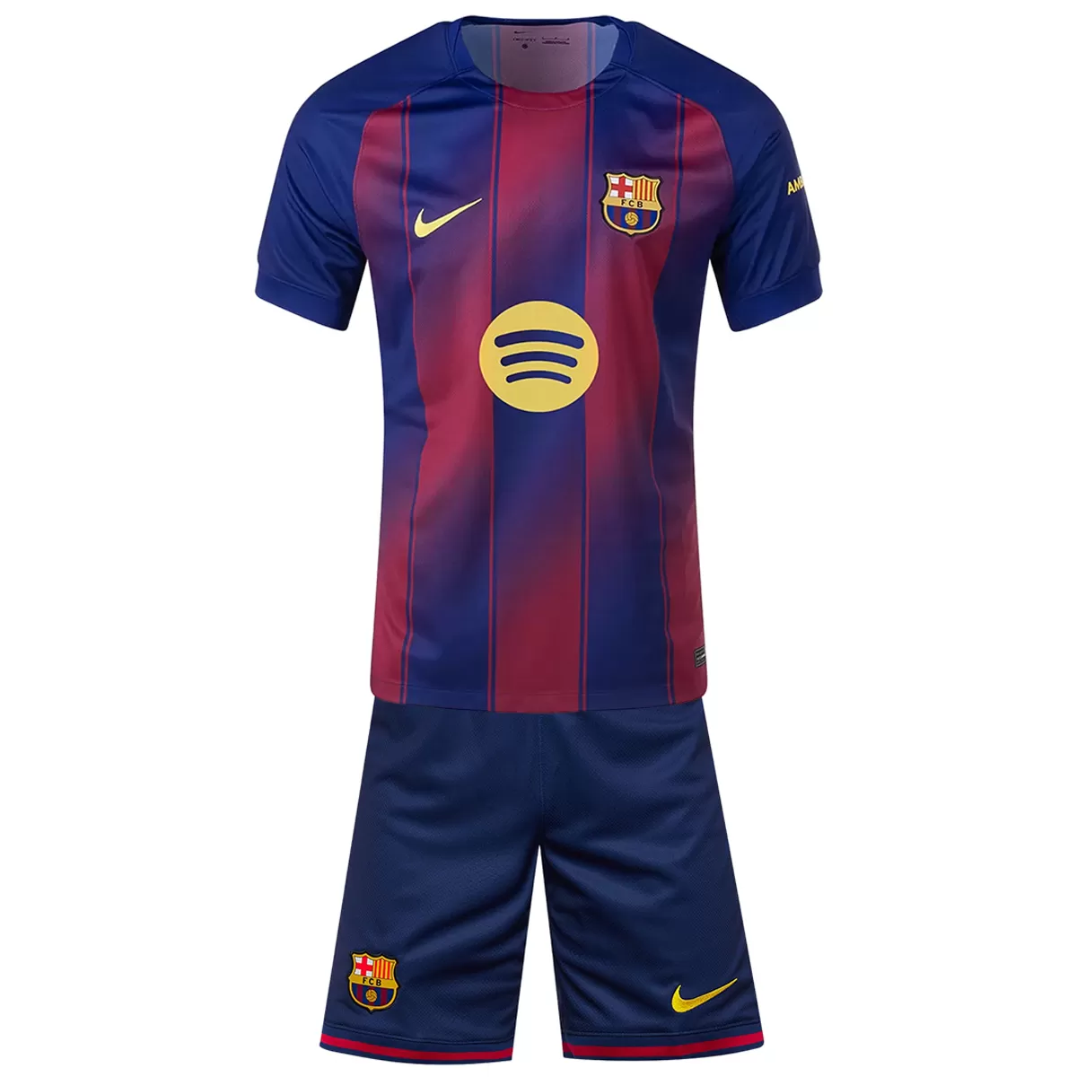 Kids Barcelona Home Jersey Kit 202526