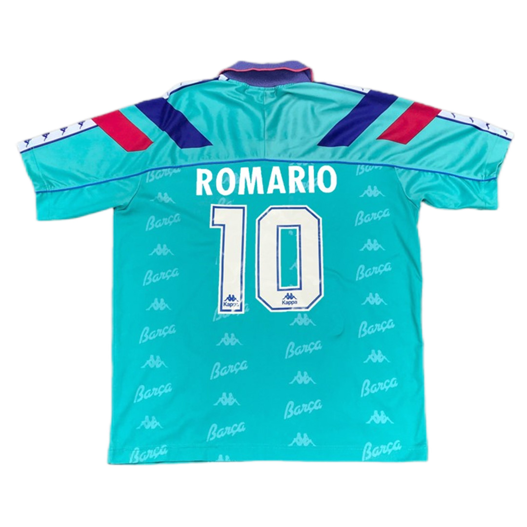 Romario #10 Retro Barcelona Away Jersey 199295