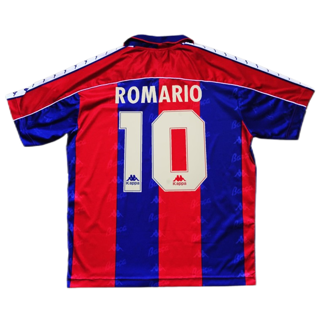 Romario #10 Retro Barcelona Home Jersey 199295