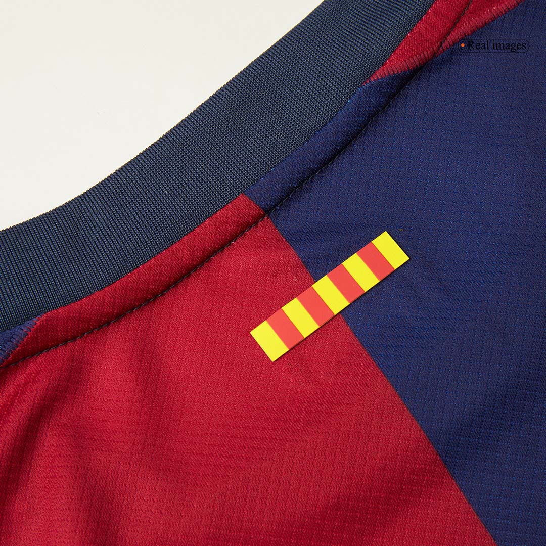 Barcelona 125th Anniversary Spotify Logo Without Text Home Jersey 2024/25