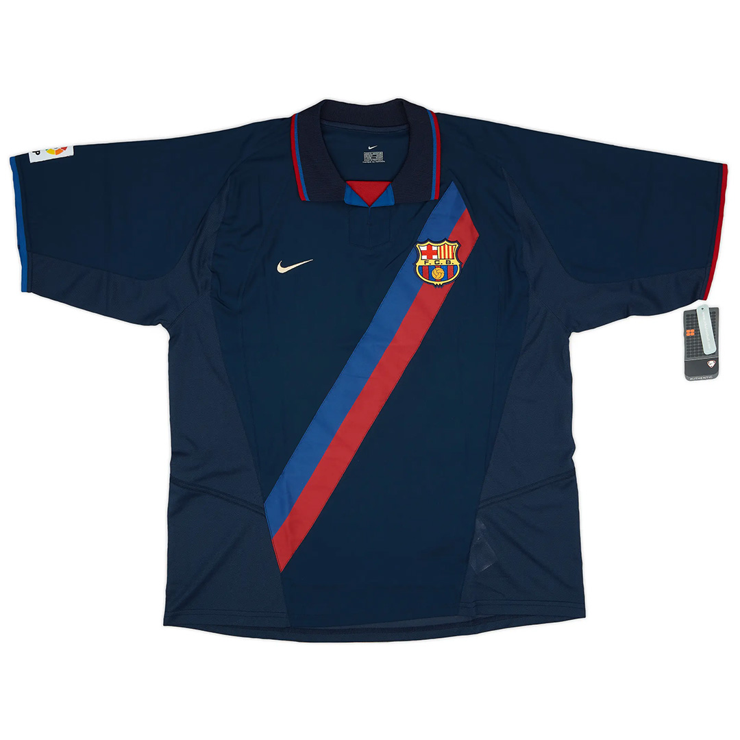 XAVI #6 Retro Barcelona Third Jersey 200203