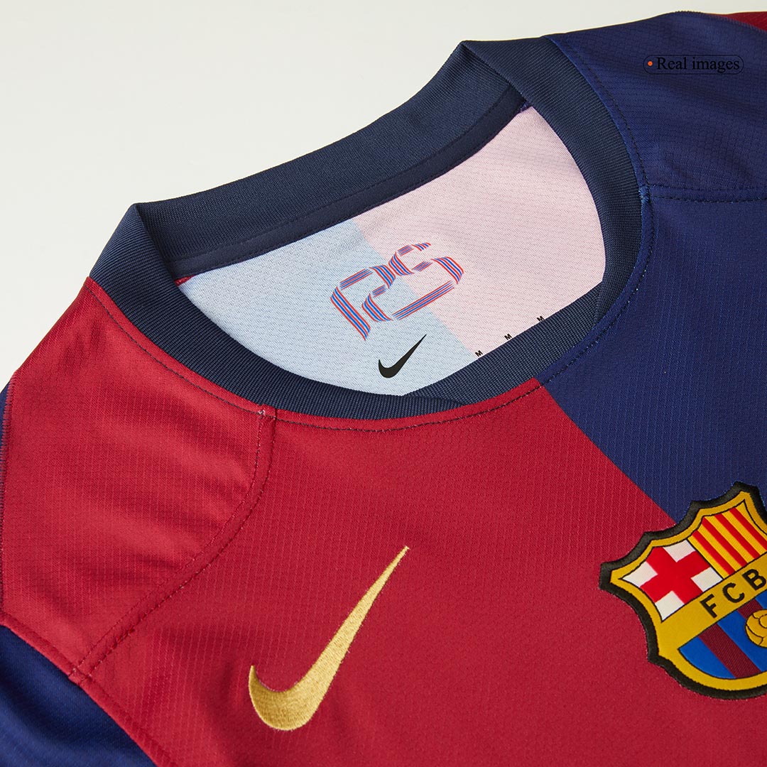 Barcelona 125th Anniversary Spotify Logo Without Text Home Jersey 2024/25