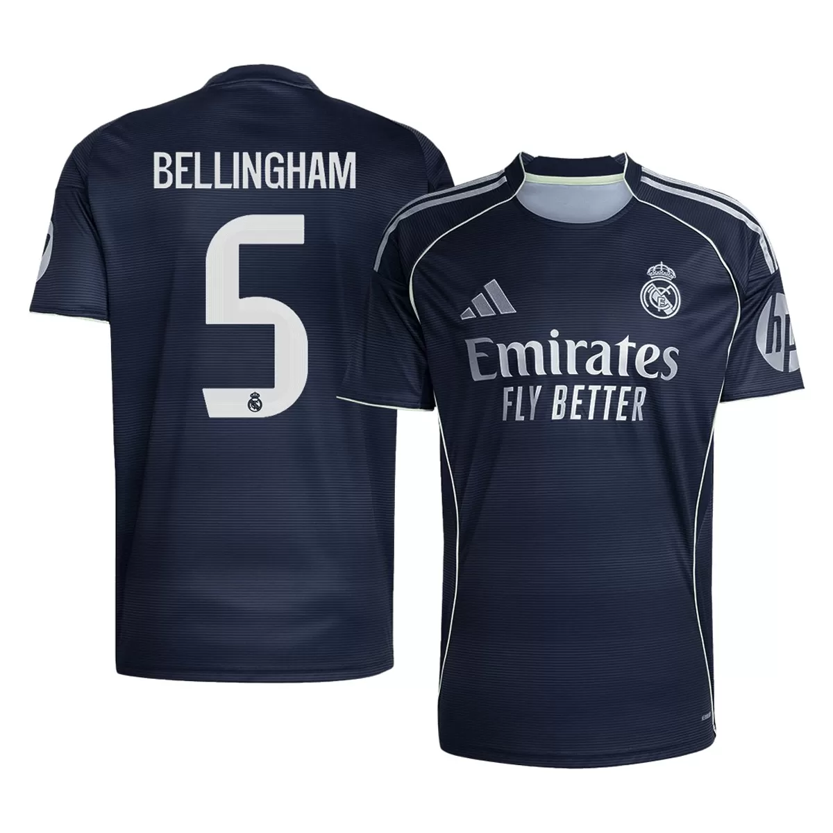 BELLINGHAM #5 Real Madrid Away Jersey 2025/26