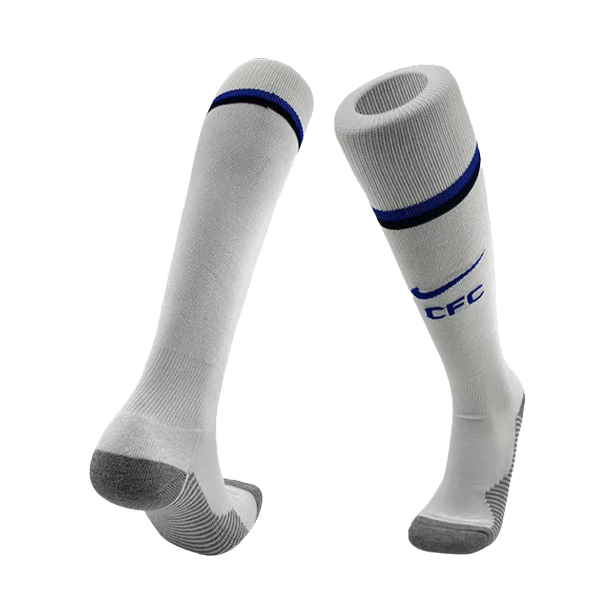 Chelsea Home Soccer Socks - White 2025/26