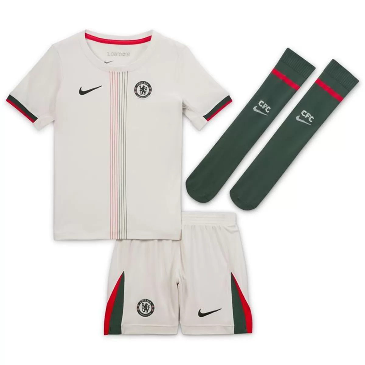 Kids Chelsea Away Jersey Full Kit 2025/26
