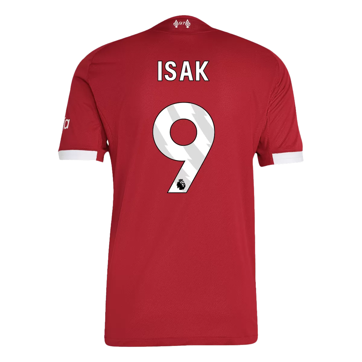 ISAK #9 Liverpool Home Match Jersey Player Version 2025/26