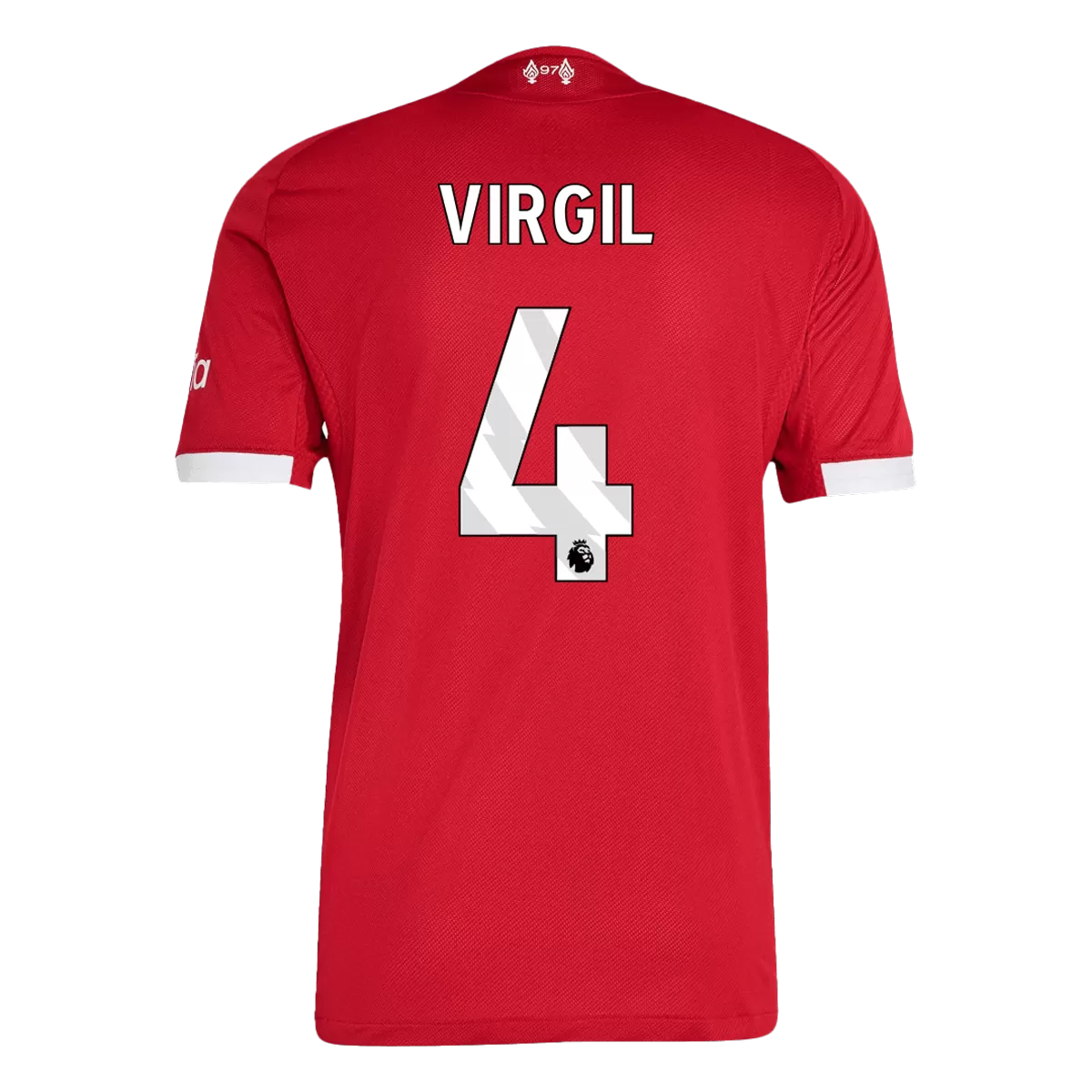 VIRGIL #4 Liverpool Home Match Jersey Player Version 2025/26