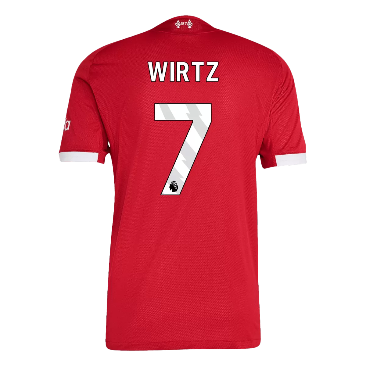 WIRTZ #7 Liverpool Home Match Jersey Player Version 2025/26
