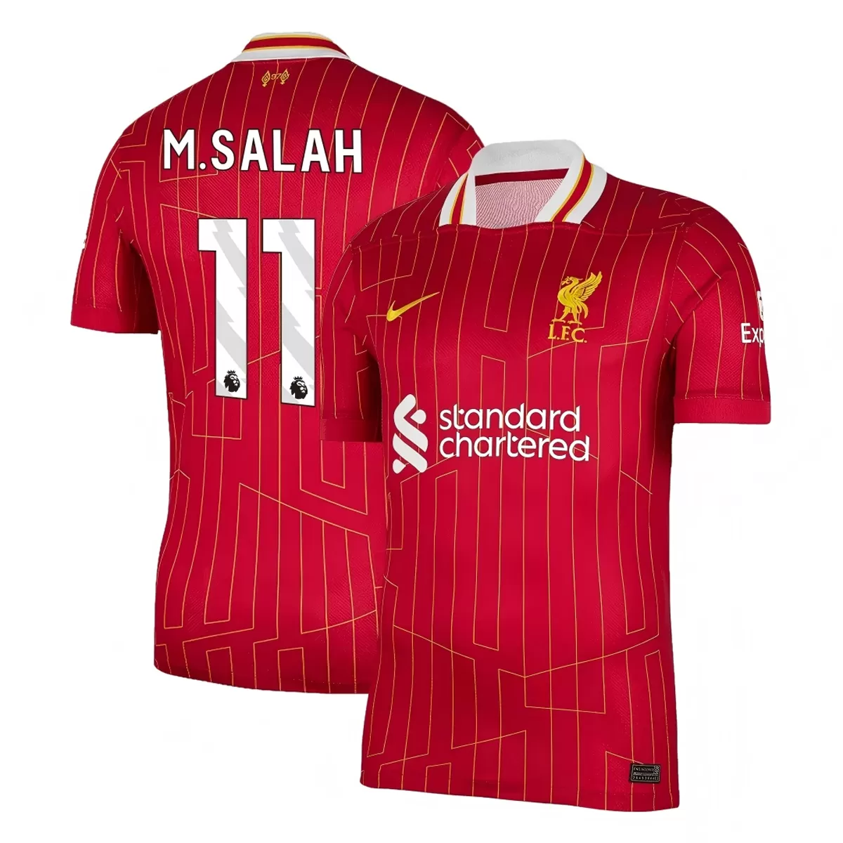 M.SALAH #11 Liverpool Home Jersey 2024/25
