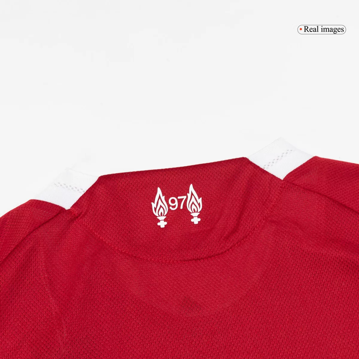 ISAK #9 Liverpool Home Match Jersey Player Version 2025/26 - UCL Font