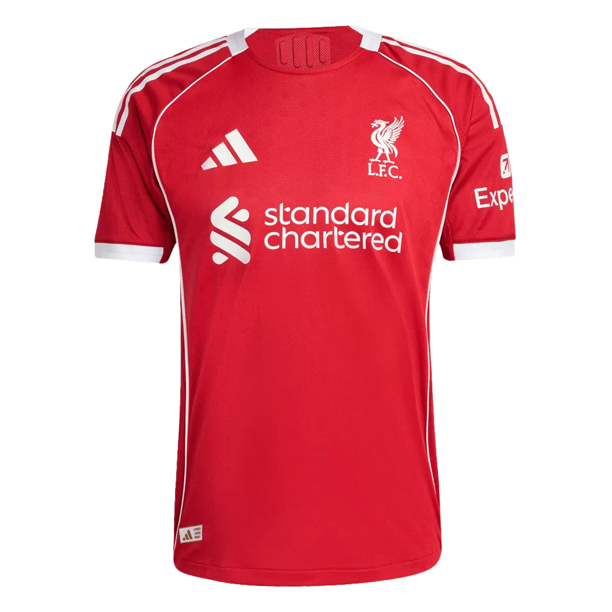 VIRGIL #4 Liverpool Home Match Jersey Player Version 2025/26