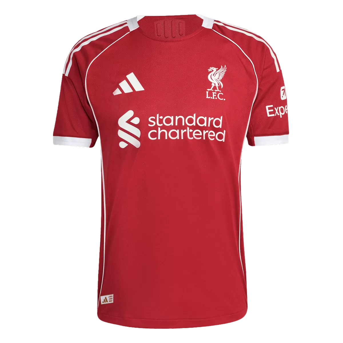 ISAK #9 Liverpool Home Match Jersey Player Version 2025/26 - UCL Font