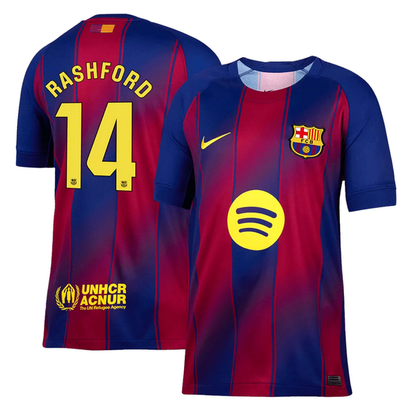 RASHFORD #14 Barcelona Home Jersey 2025/26