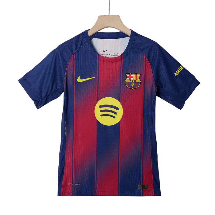 LAMINE YAMAL #10 Barcelona Home Match Jersey Player Version 2025/26 - UCL