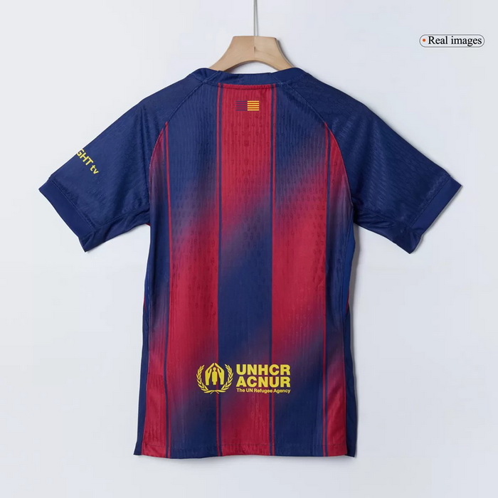 LAMINE YAMAL #10 Barcelona Home Match Jersey Player Version 2025/26 - UCL