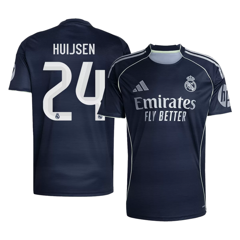 HUIJSEN #24 Real Madrid Away Jersey 2025/26