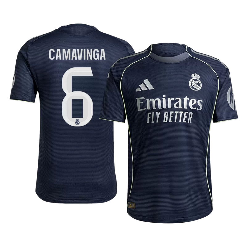 CAMAVINGA #6 Real Madrid Away Match Jersey Player Version 2025/26