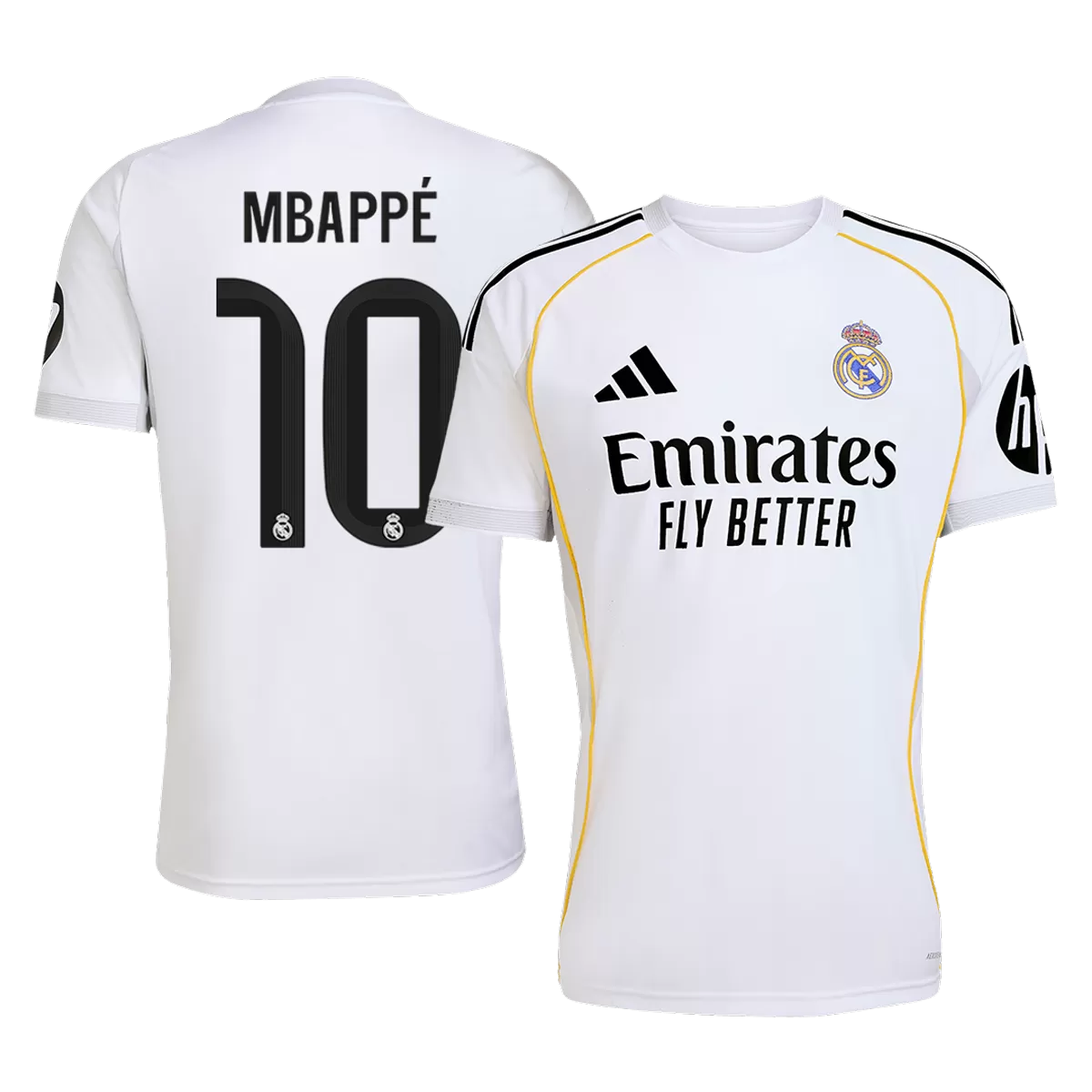 MBAPPÉ #10 Real Madrid Home Jersey 2025/26 - [Super Replica]