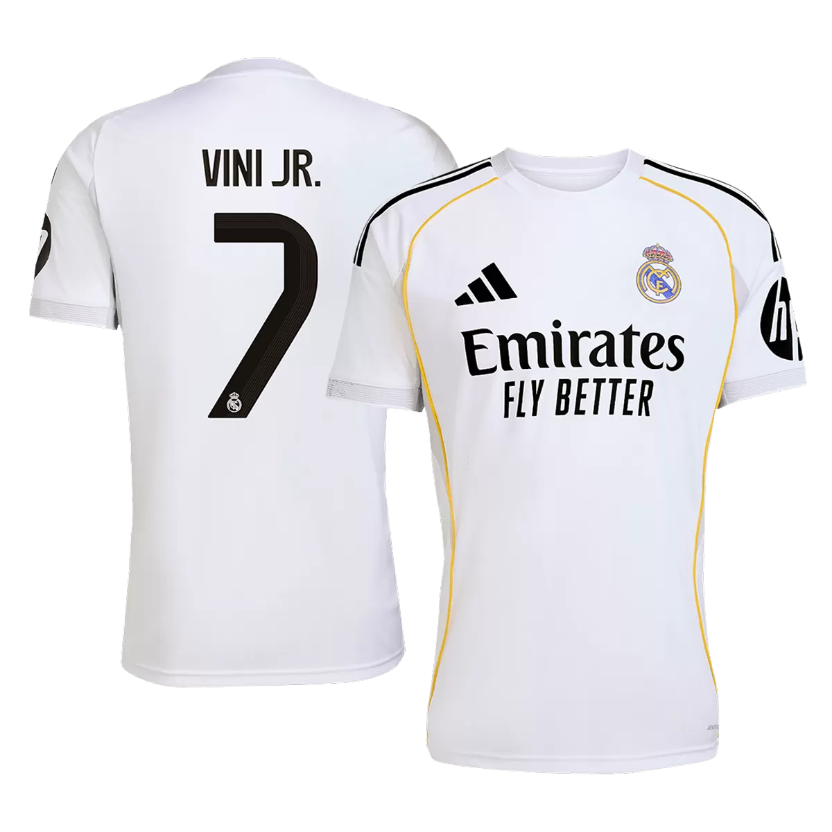 VINI JR. #7 Real Madrid Home Jersey 2025/26 - [Super Replica]