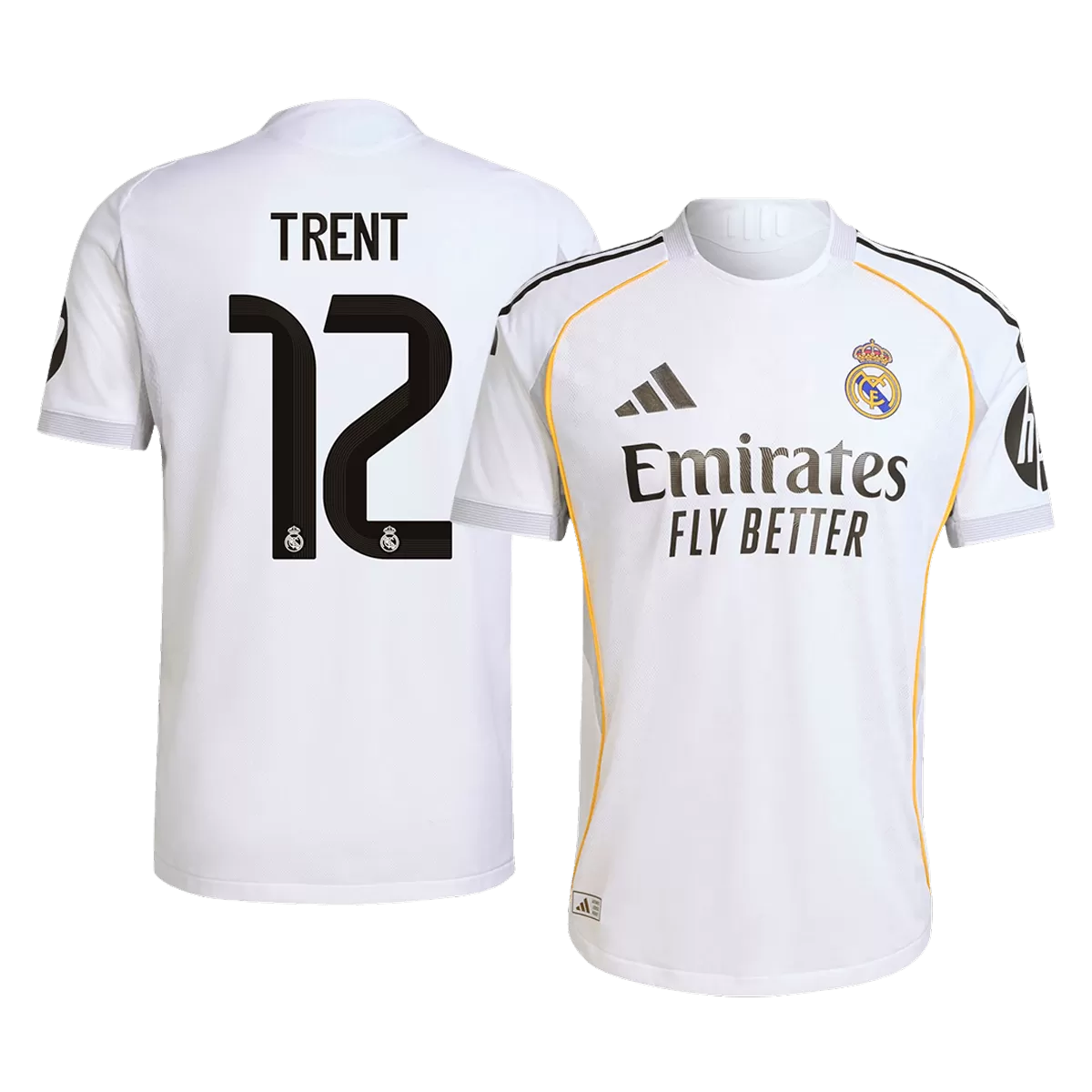 TRENT #12 Real Madrid Home Match Jersey Player Version 2025/26