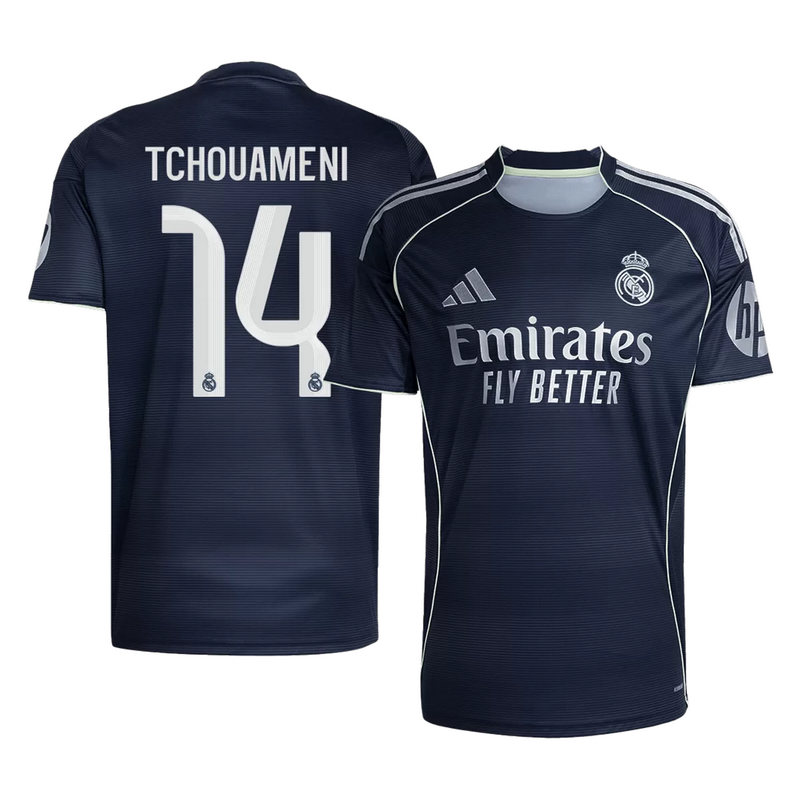 TCHOUAMENI #14 Real Madrid Away Jersey 2025/26