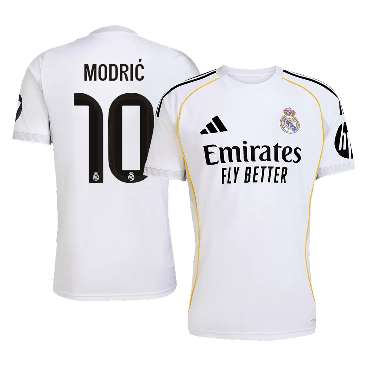 MODRIĆ #10 Real Madrid Home Jersey 2025/26 - [Super Replica]