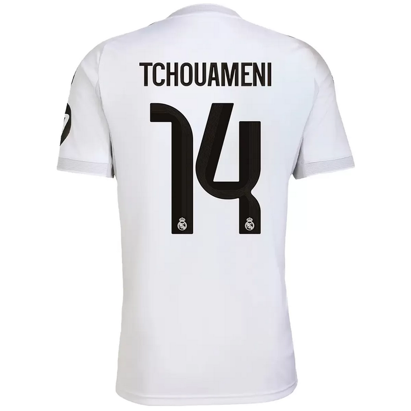 TCHOUAMENI #14 Real Madrid Home Jersey 2025/26 - [Super Replica]