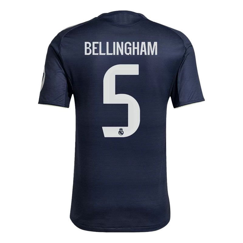 BELLINGHAM #5 Real Madrid Away Match Jersey Player Version 2025/26