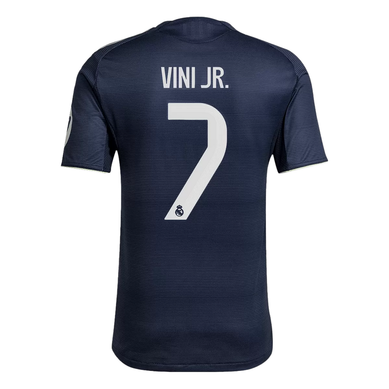 VINI JR. #7 Real Madrid Away Match Jersey Player Version 2025/26