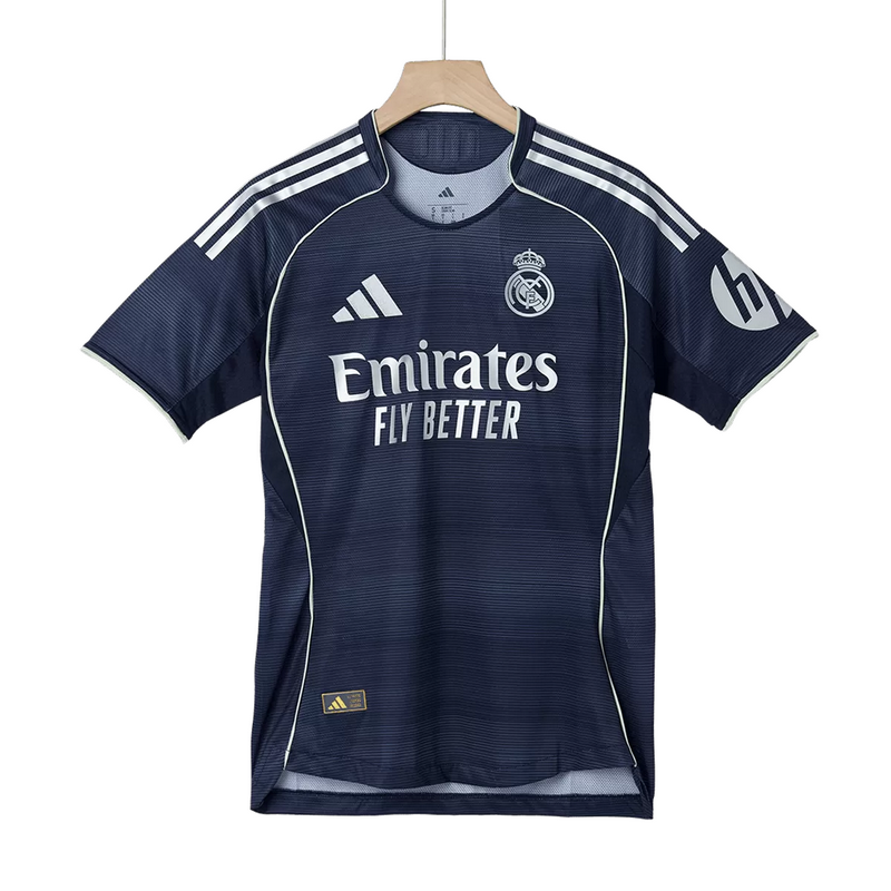 VINI JR. #7 Real Madrid Away Match Jersey Player Version 2025/26